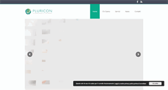 Desktop Screenshot of pluricon.it